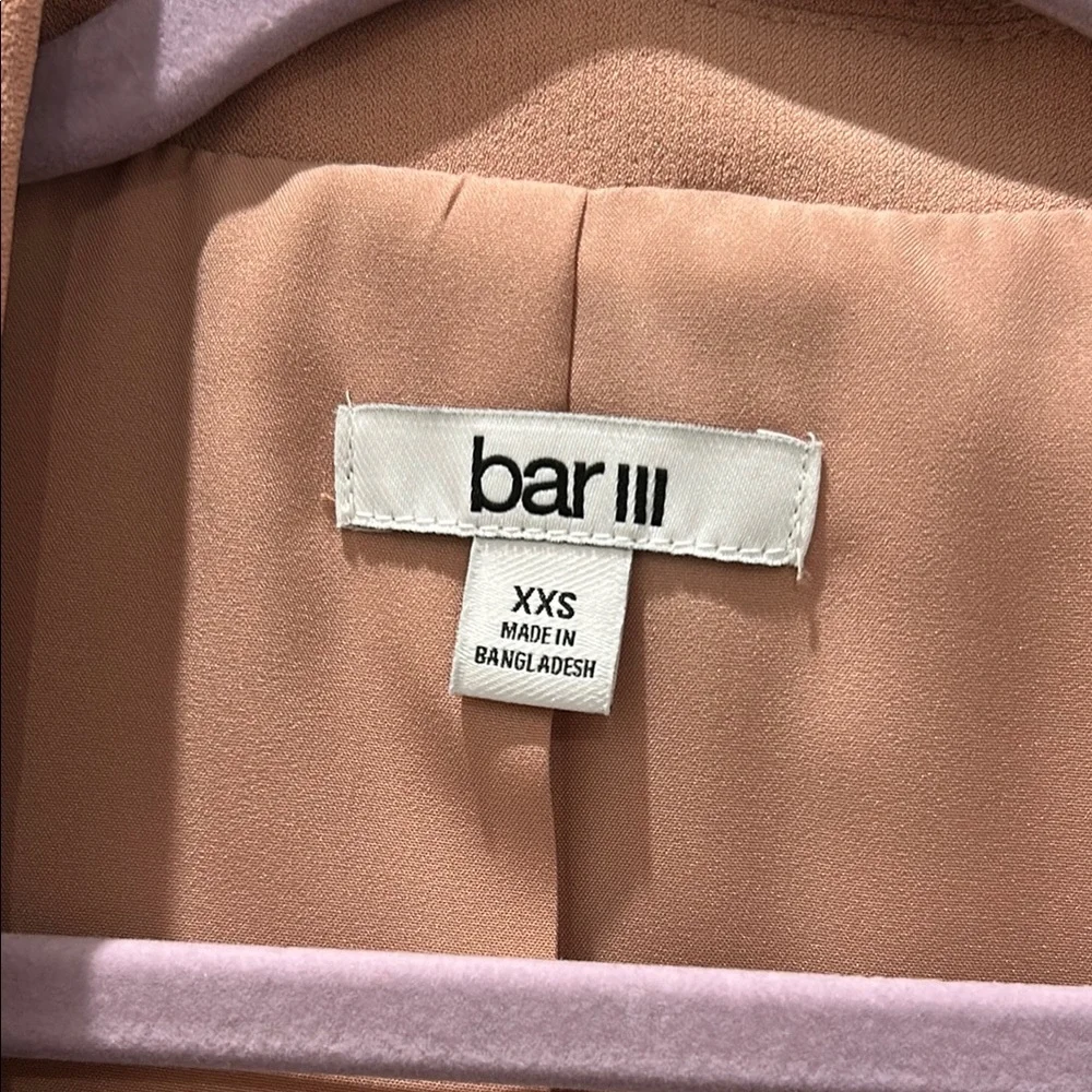 BAR III Women's beige Blazer Jacket new with tags ! - Picture 4 of 10